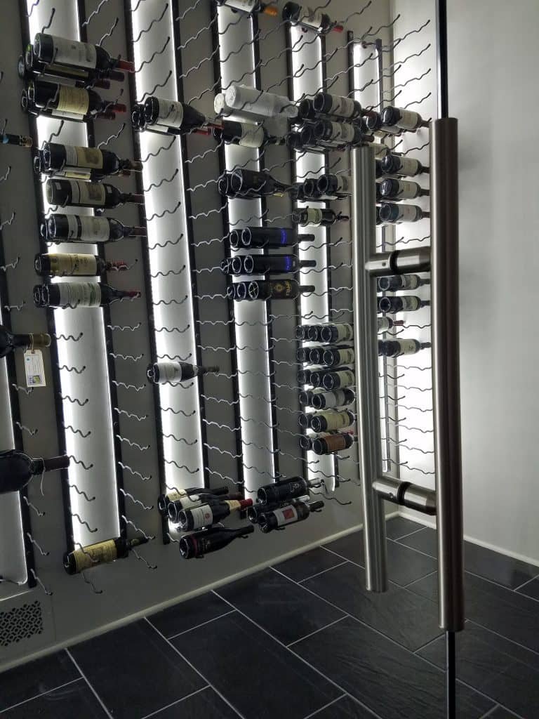 Binswanger Glass Custom Wine Cellar